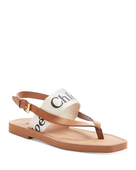 chloe woody flat sandals.